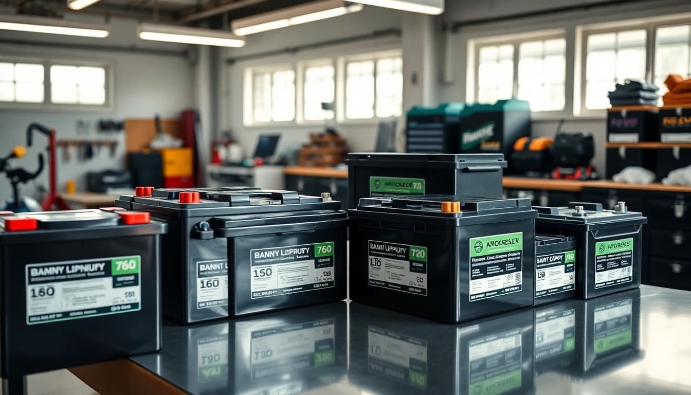 Explore high-quality lithium golf cart batteries with sleek designs and optimized performance.
