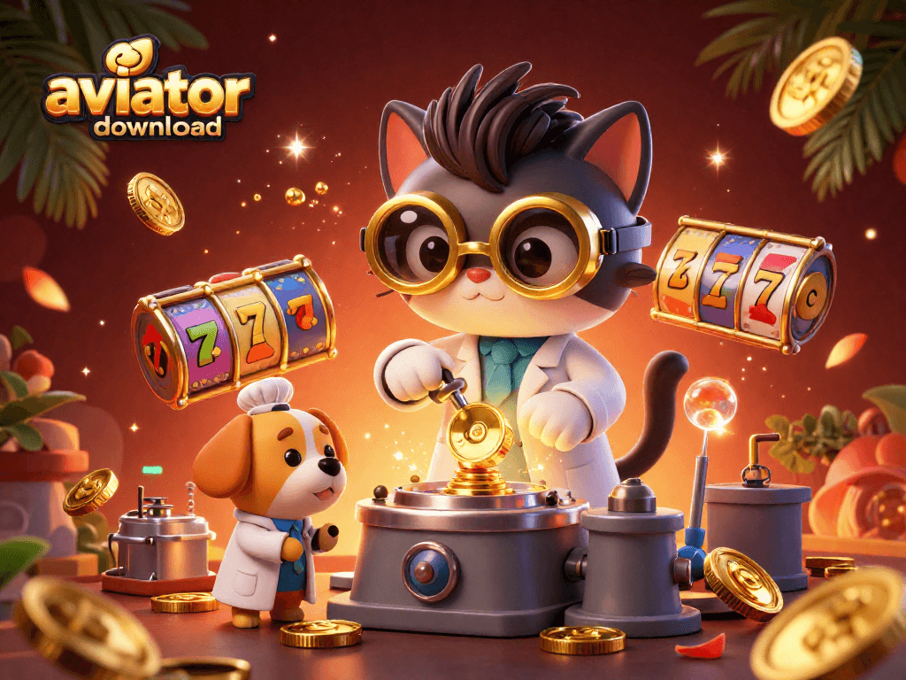 Play exciting games with aviator download in dynamic casino-themed artwork.
