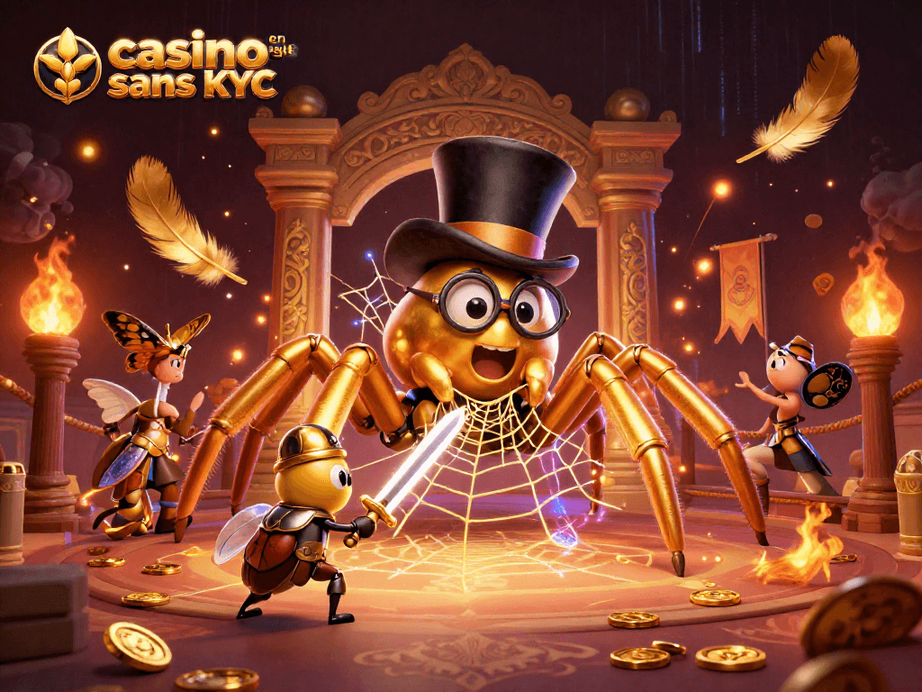 Gagnez au casino en ligne sans KYC avec des personnages uniques et des éléments de jeu dynamiques