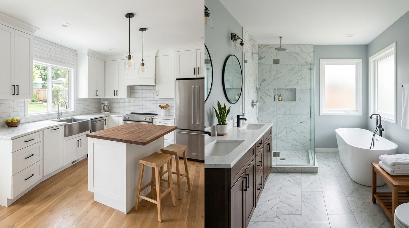 Kitchen And Bathroom Renovation High-Quality Kitchen And Bathroom Renovation Services