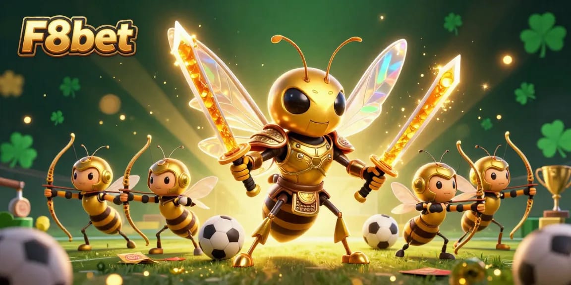 Engage in thrilling sports betting at F8bet with dynamic characters and rich illustrative elements.