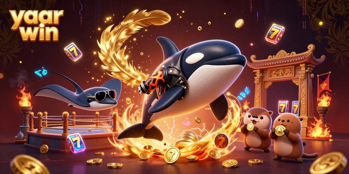 Experience thrilling gameplay with yaar win in this 3D animated casino scene featuring vibrant characters and rich details.