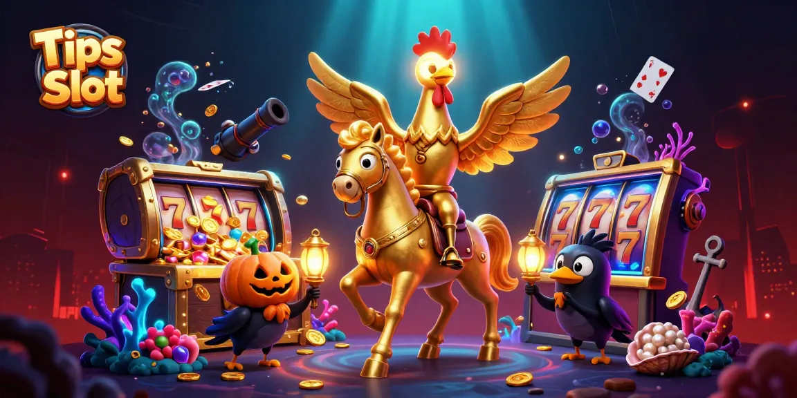 Experience winning strategies with Tips Slot in this vibrant casino scene.