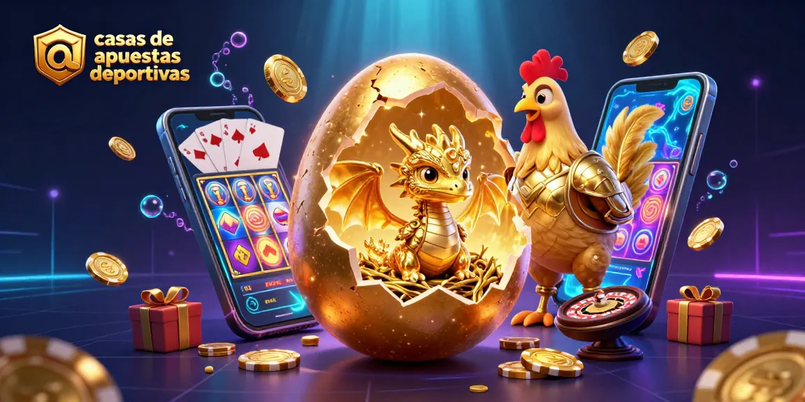 Realiza apuestas emocionantes en casas de apuestas deportivas con un dragón dorado y fichas de póker.