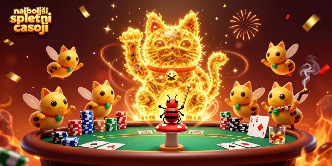 Uživajte v najboljših spletnih casinojih z bogato igro in srečo v 3D ilustraciji.