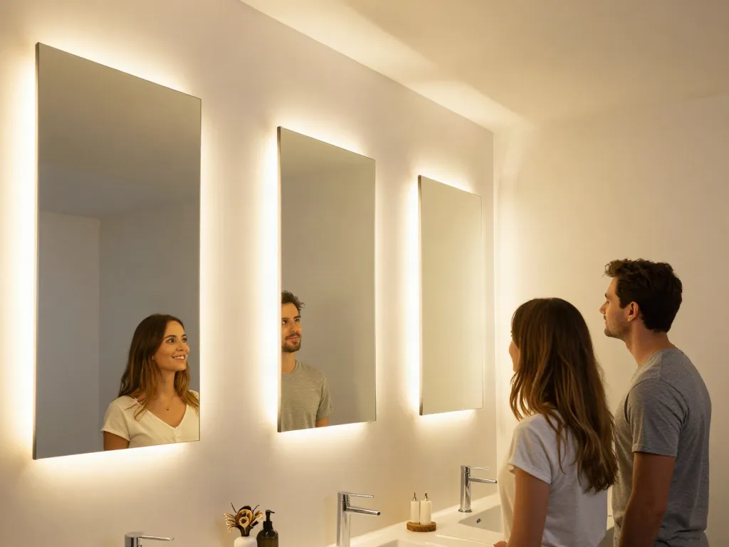 Aplica led baie moderne dintr-o companie locală de încredere pentru iluminarea băii.