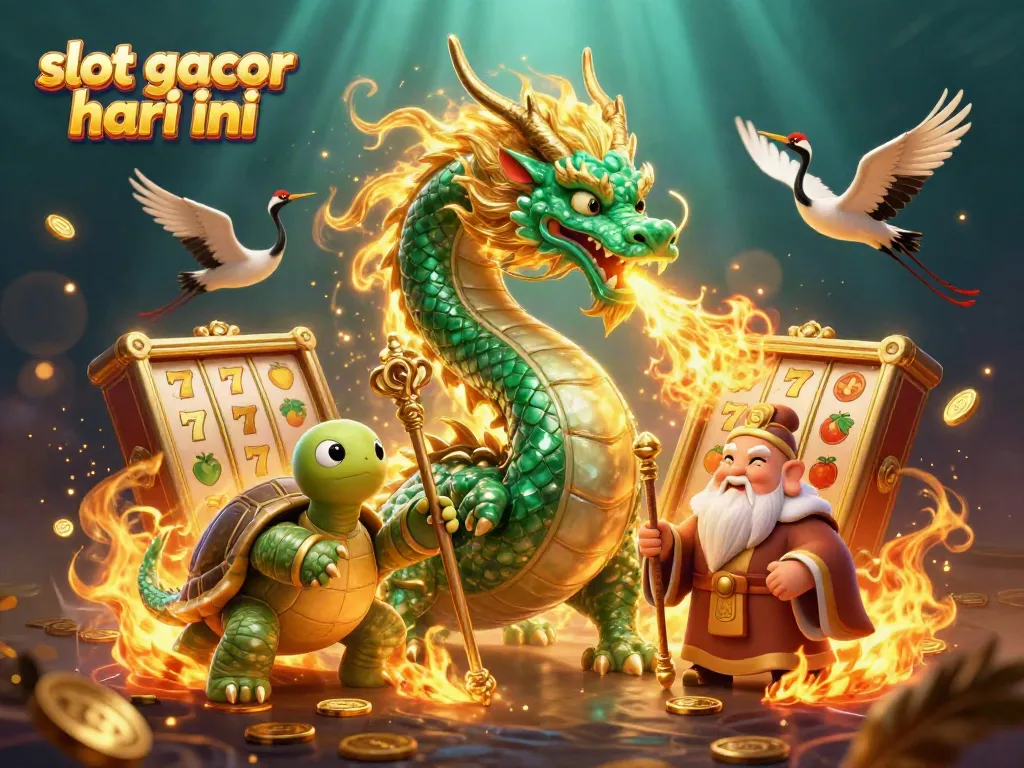 Experience thrilling wins with slot gacor hari ini featuring a jade dragon and lucky motifs.
