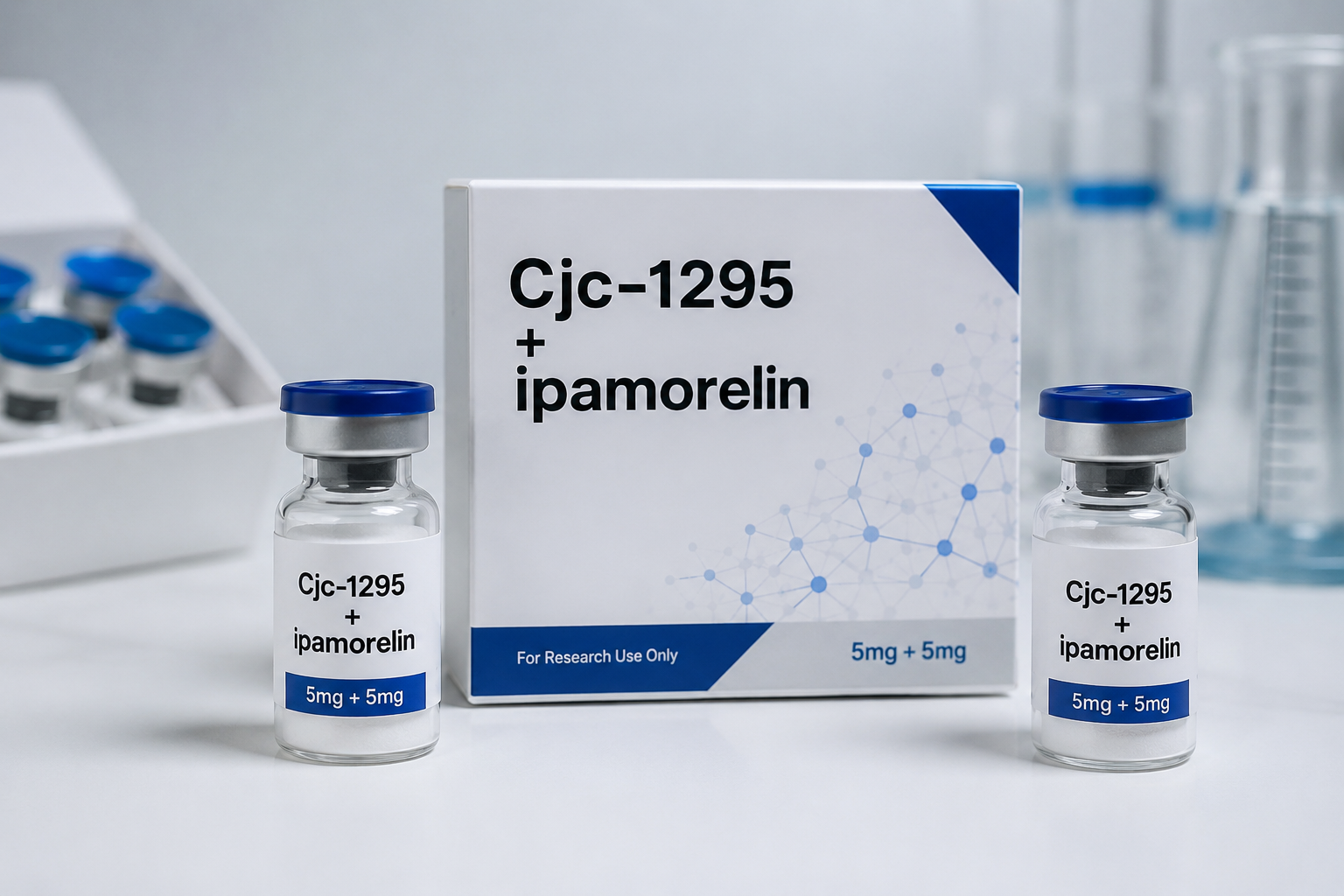 Cjc-1295 + ipamorelin Trusted Research Peptide Solution