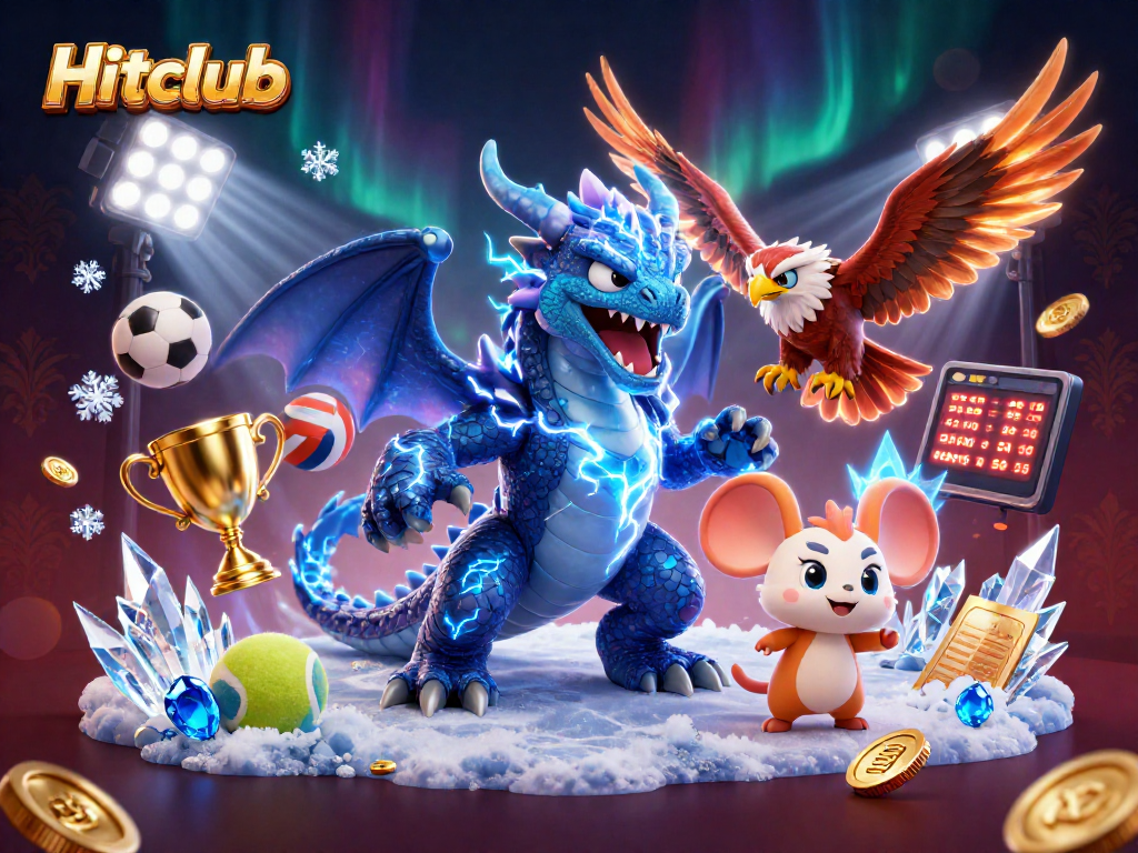 Engage with Hitclub's thrilling gaming experience featuring dynamic sports action and enchanting characters.
