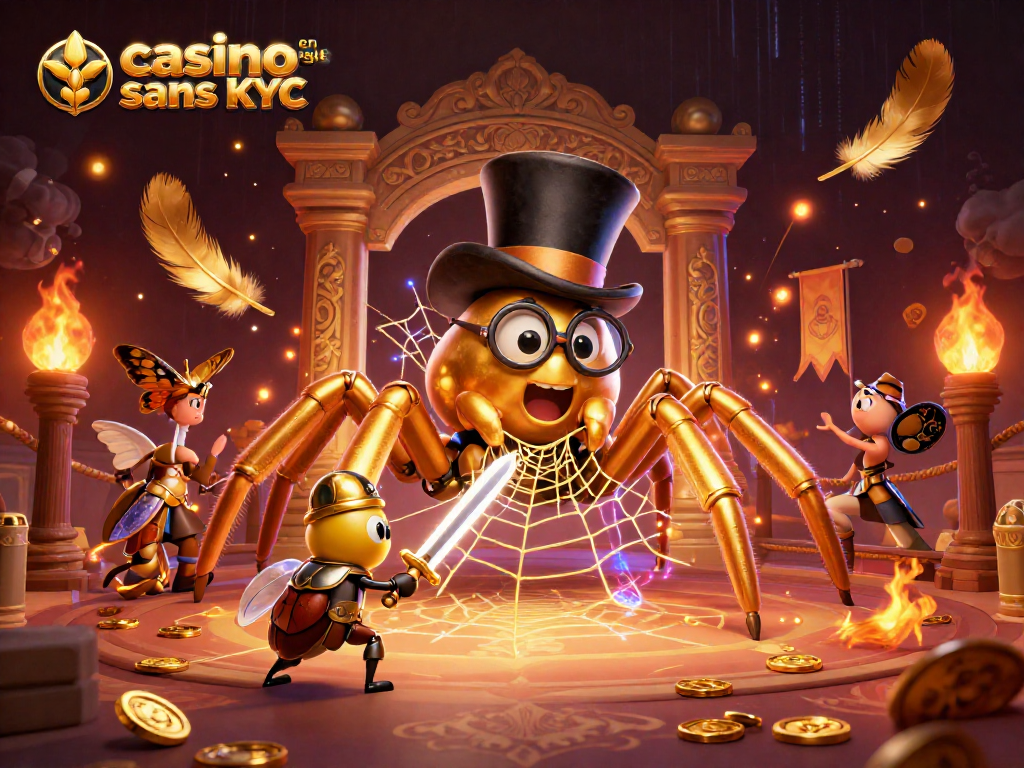 Gagnez au casino en ligne sans KYC avec des personnages uniques et des éléments de jeu dynamiques