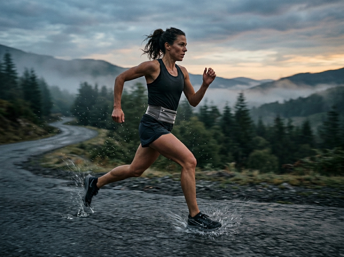 STRYQ Running Belt for Secure Hydration & Storage