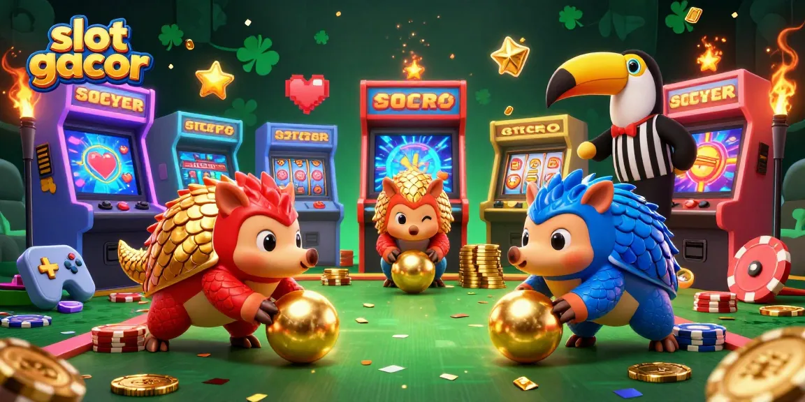 Menangkan jackpot besar di slot gacor dengan pangolins bersaing dalam permainan kasino yang seru dan energik.