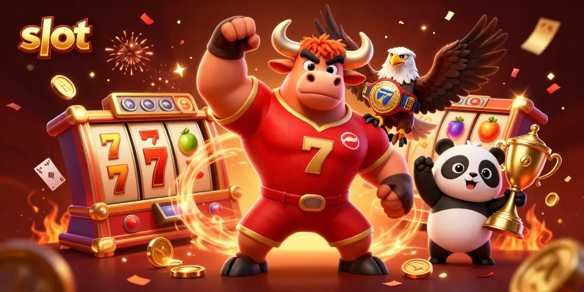 Experience the excitement of slots with vibrant characters and jackpot elements in this dynamic illustration.