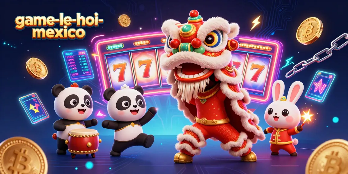Engage in gameplay at game-le-hoi-mexico, where vibrant characters celebrate with dynamic slot reels and exciting bonuses.