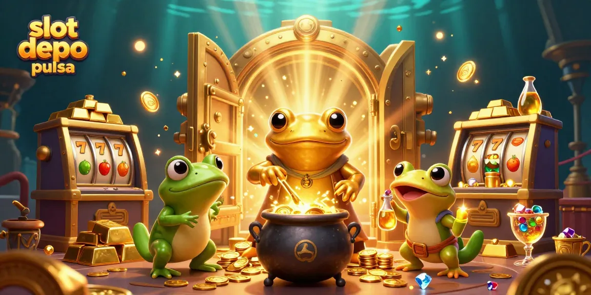Experience thrilling wins with slot depo pulsa as golden alchemist characters transform luck into gold!