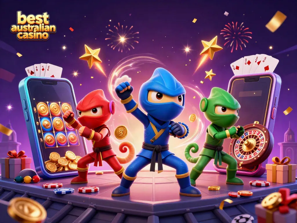 Experience the best Australian casino with mobile-friendly slots and dynamic gaming excitement amidst a vibrant scene.