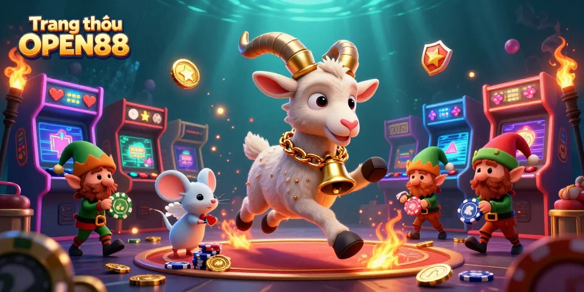 Join the fun at Trang chủ OPEN88 casino, where Krampus and friends create gaming chaos!