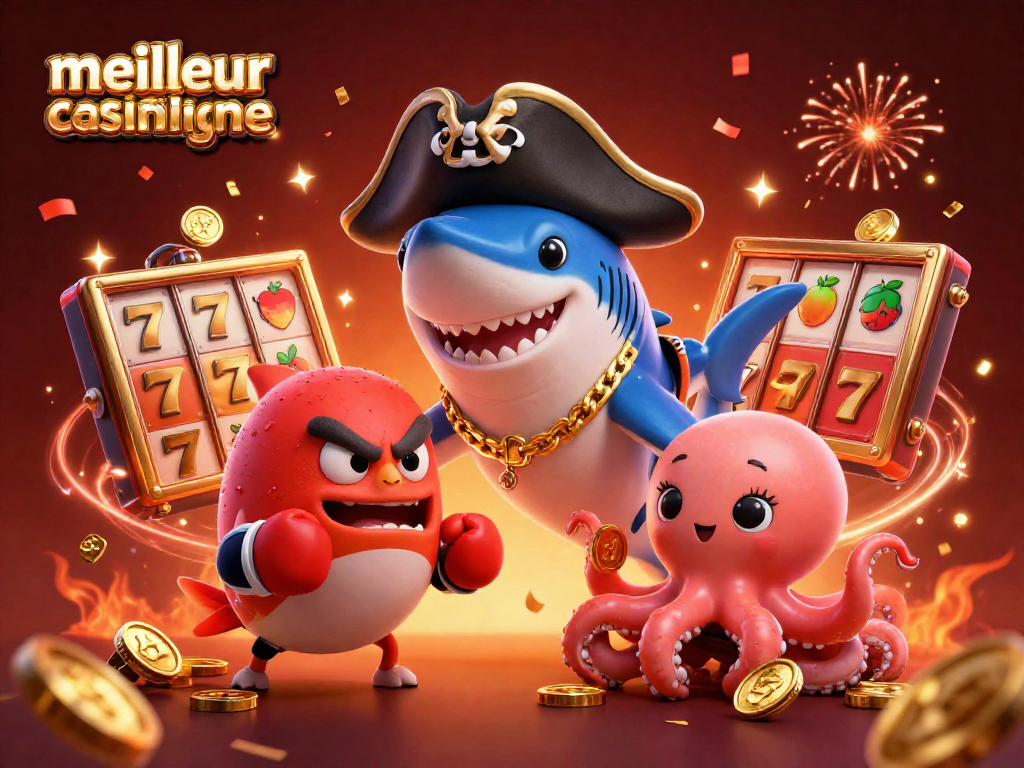 Découvrez le meilleur casino en ligne avec des personnages ludiques et des éléments de jeu captivants.