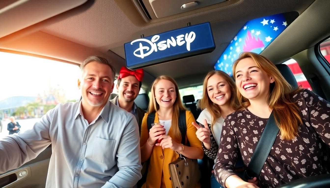 Experience the seamless Beauvais Airport to Disney Transfer with a welcoming driver and a cheerful family.