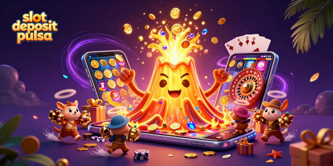 Menangkan jackpot pada slot deposit pulsa dengan permainan menawan dan hadiah melimpah!