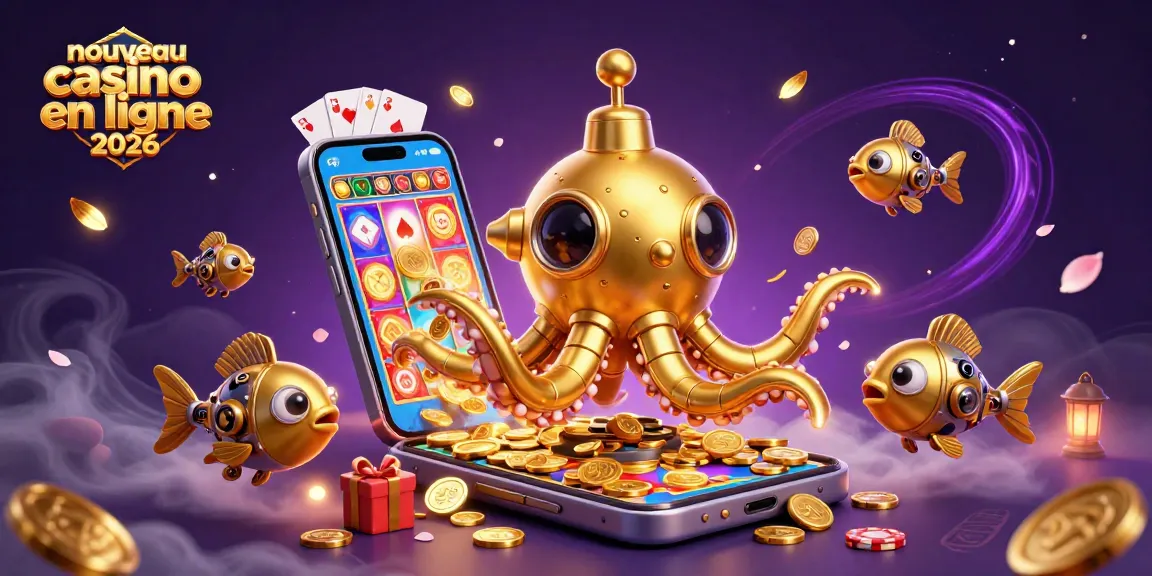 Jouez avec le nouveau casino en ligne 2026, plongée dans une mer de pièces d'or et une ambiance animée.
