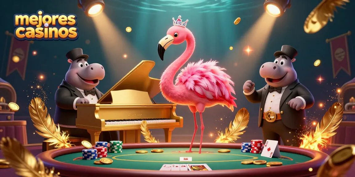 Disfruta de los mejores casinos mientras cantan y tocan instrumentos en un ambiente vibrante y lleno de monedas.
