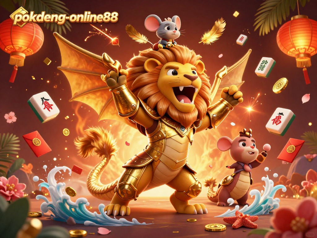 Play dynamic Pok Deng with vibrant characters and cinematic action at pokdeng-online88.