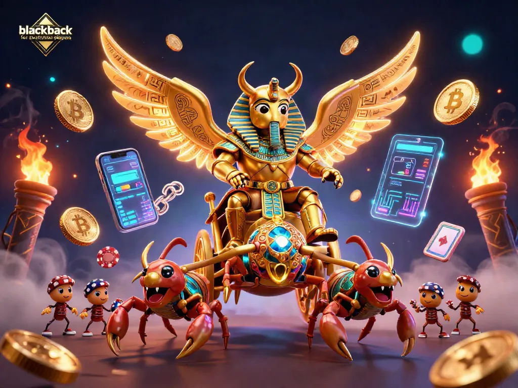 Experience thrilling blackjack for Australian players with vibrant, animated casino elements and characters.