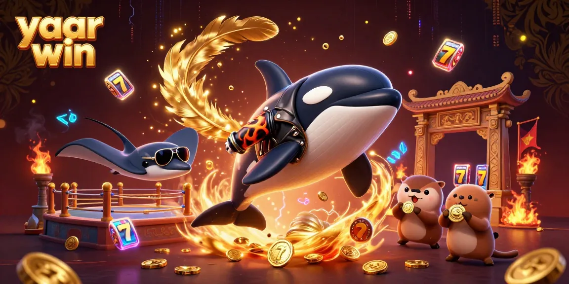 Experience thrilling gameplay with yaar win in this 3D animated casino scene featuring vibrant characters and rich details.