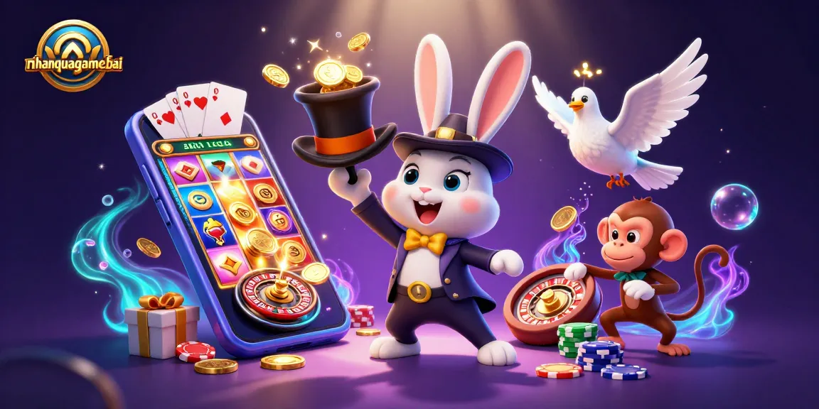Enjoy captivating Callbreak gameplay with nhanquagamebai, featuring engaging characters and dynamic casino elements.