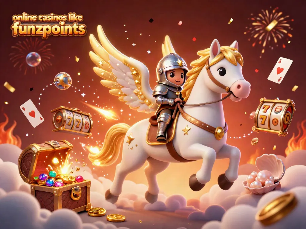 Play at online casinos like funzpoints for rewarding gold coins and exciting slot games.