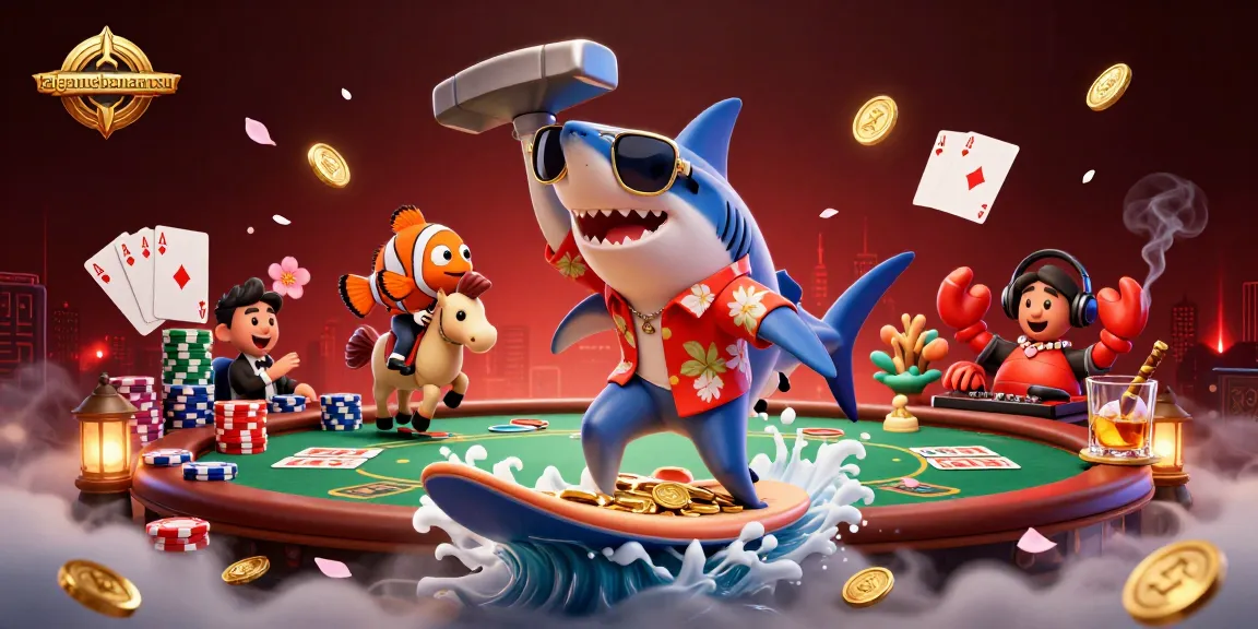 Engage in taigamebancaanxu with a vibrant 3D illustration showcasing unique casino elements.
