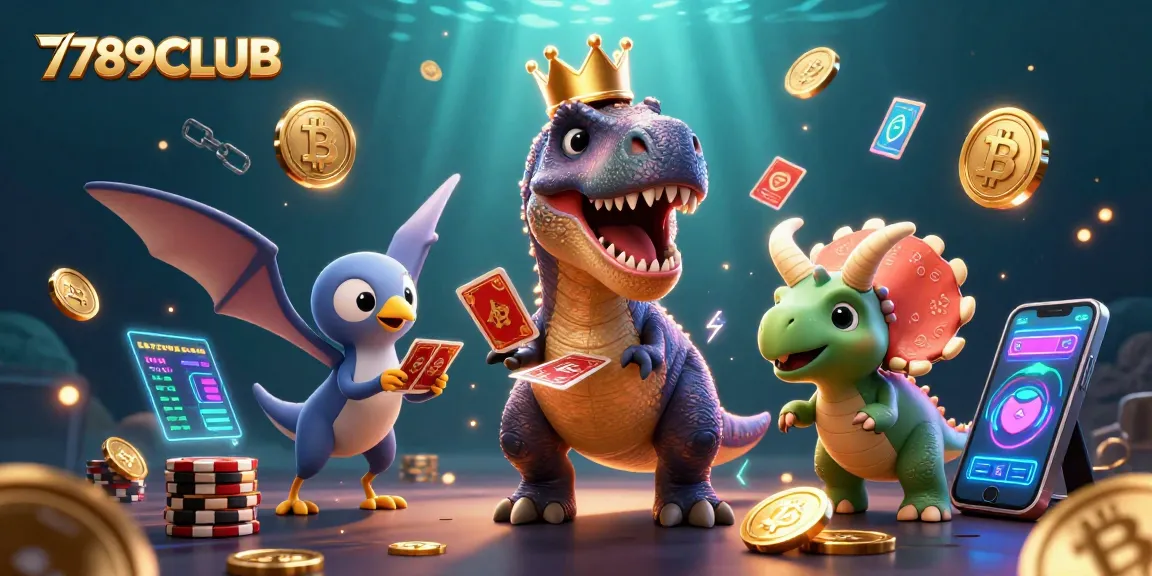 Experience thrilling gameplay with 789CLUB as colorful crypto elements and playful characters come to life.