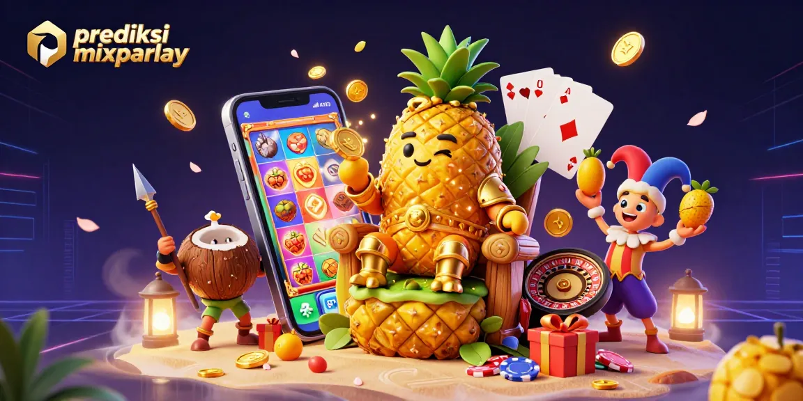 Engage with the vibrant casino world in this stunning illustration of prediksi mixparlay strategies.