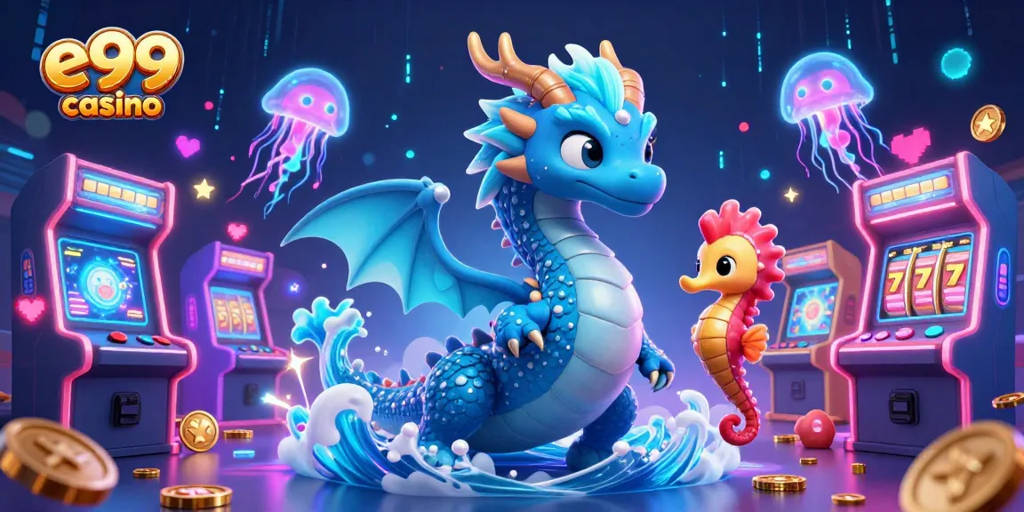 Join the fun at e99 casino with a vibrant 3D underwater gaming adventure featuring mystical creatures.
