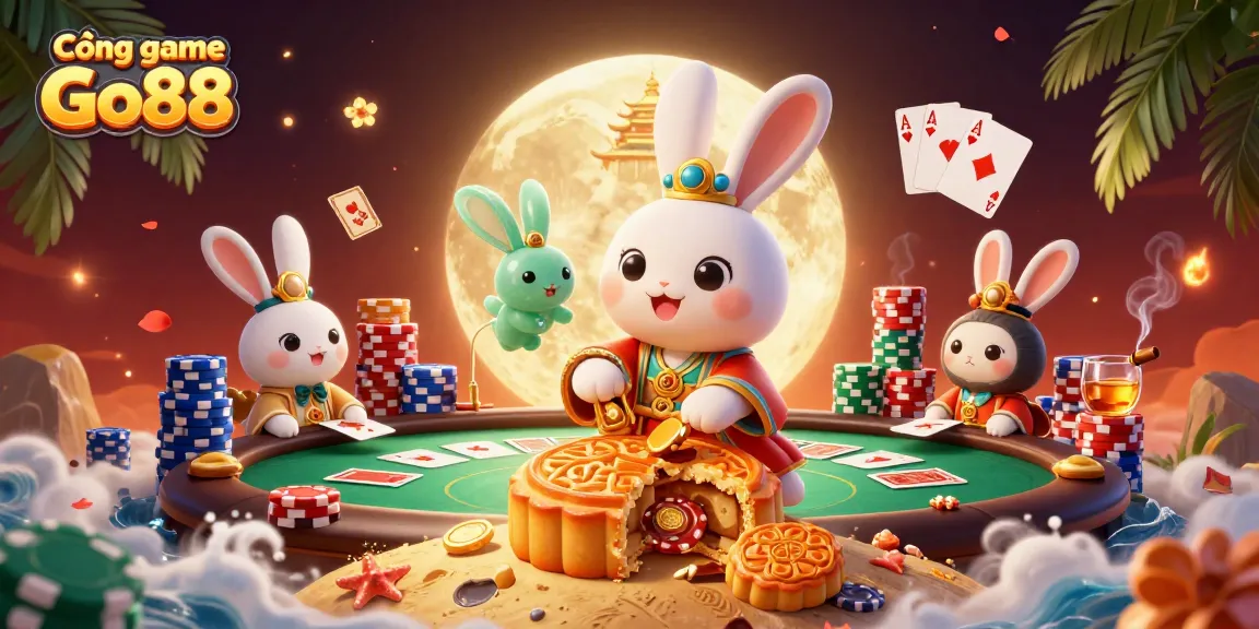 Cổng game Go88 invites players to enjoy the excitement of gambling with vibrant casino elements and traditional lore.